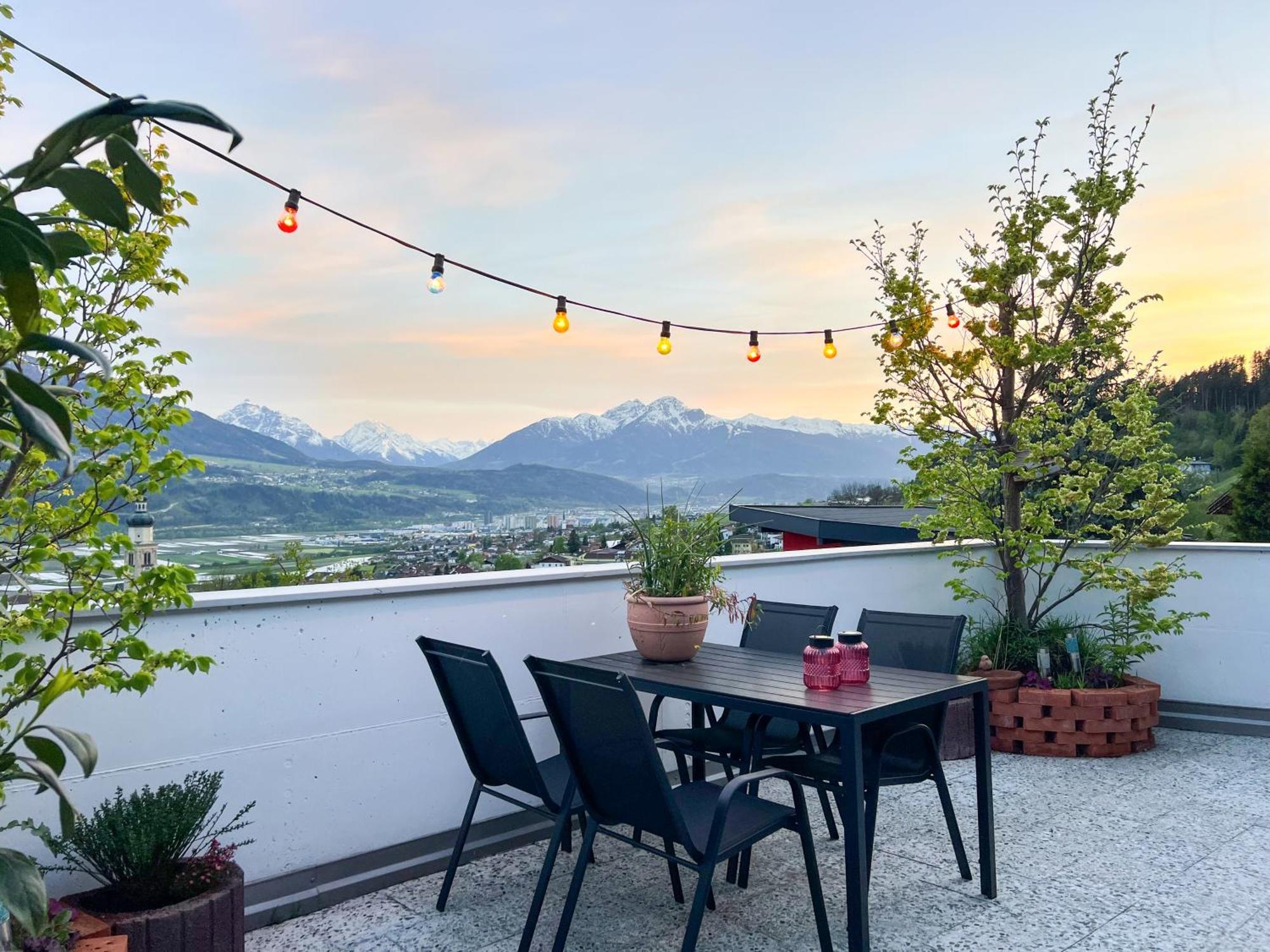Sunny Mountain Loft - Terrace & Garden Apartamento Thaur Exterior foto